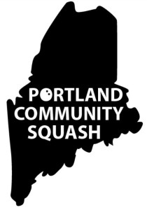 Portland Community Squash Maine Logo